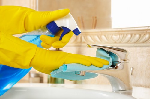 Professional office cleaning supplies in a Shepherdsbush commercial space
