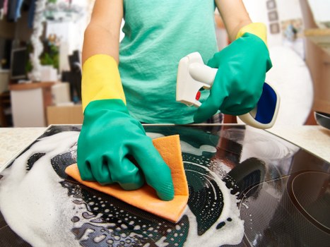 Professional house cleaning in Shepherdsbush kitchen and bathroom areas
