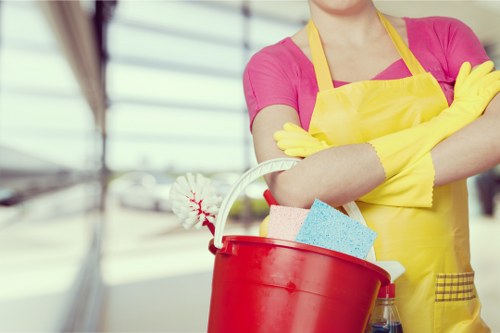 Commercial storefront glass cleaning in Shepherdsbush